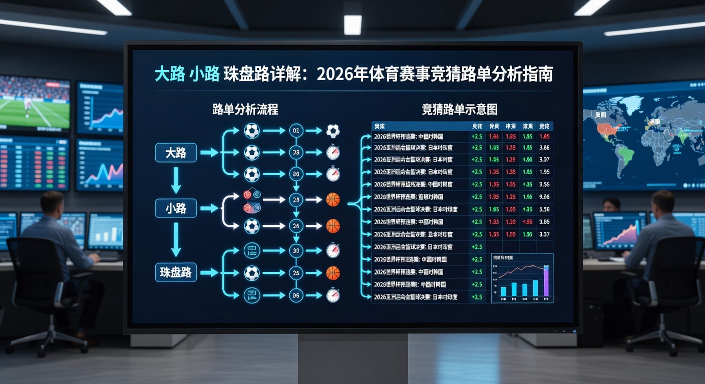 大路 小路 珠盘路：盘口分歧与投注判断