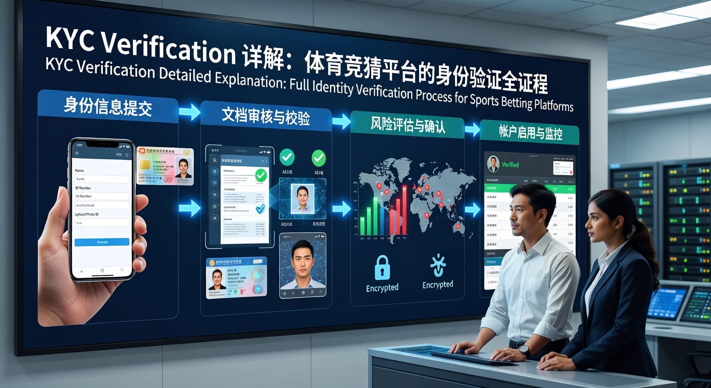 KYC verification 体育开户注册与审核要点